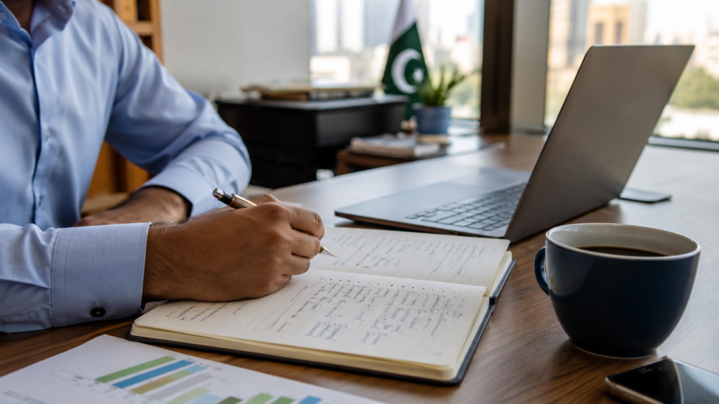 Skill icons connecting old and new roles illustrating this career change guide