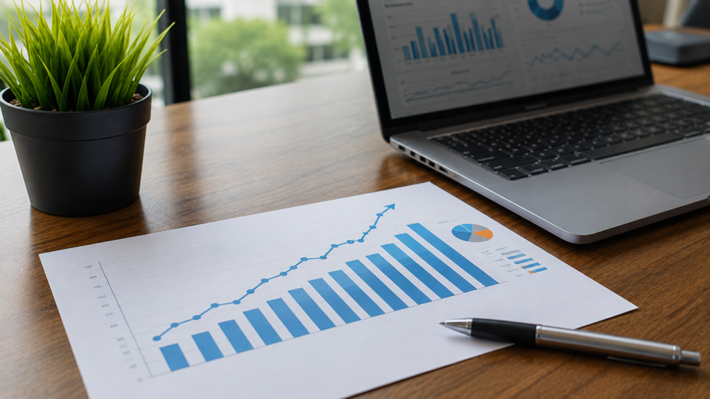 Flat line turning upward representing fixing mid-career mistakes to avoid
